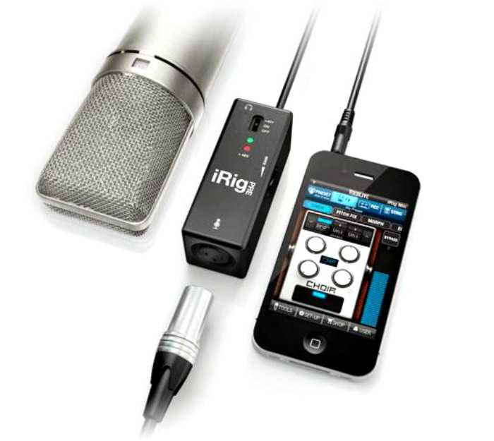 iRig PRE  – νέο microphone interface για iOS συσκευές
