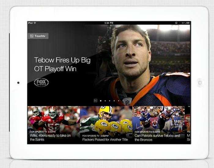 Touchtv για το iPad…