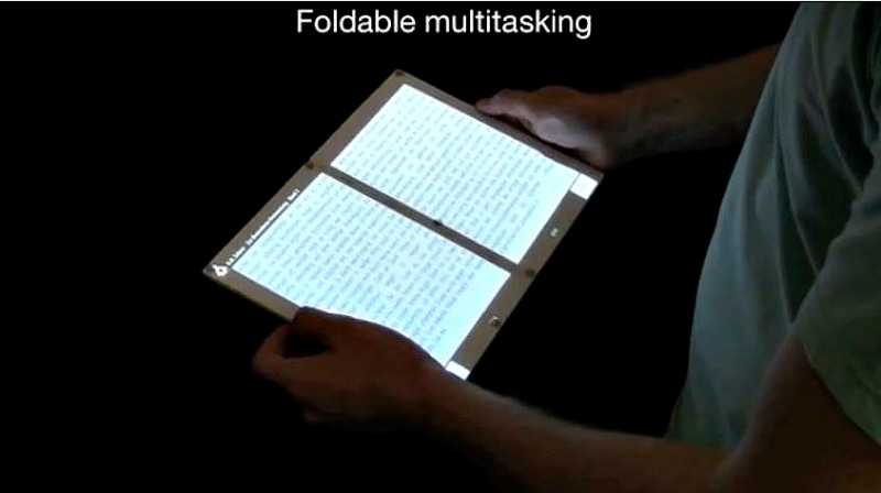 FoldMe – μια απίστευτη οθόνη που διπλώνει…