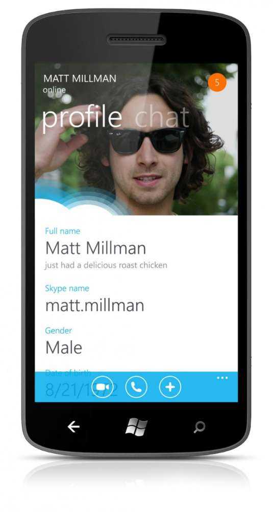 Έκθεση MWC 2012 – Skype For Windows Phone Beta με Metro Interface