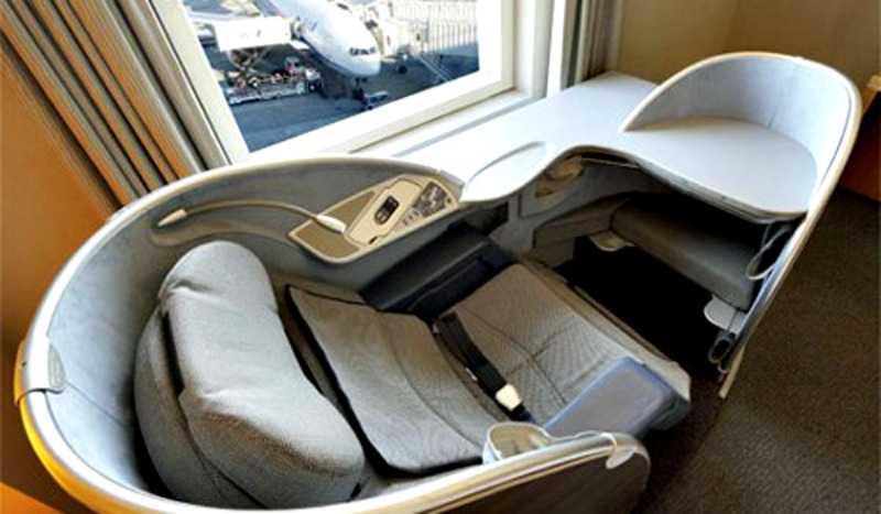 Το πρώτο ξενοδοχείο με… πρώτης θέσης αεροπορικές θέσεις!