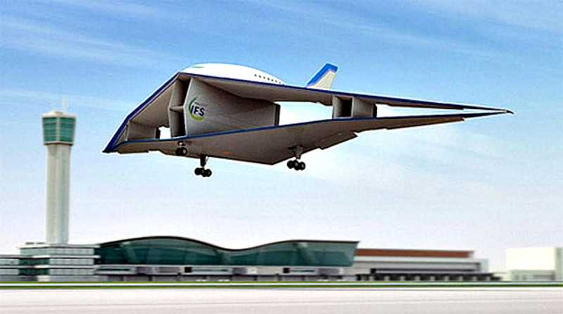 Το νέο futuristic υπερηχητικό διπλάνο…