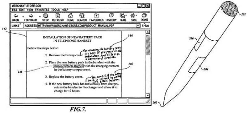 Amazon πατέντα για ‘intelligent stylus’
