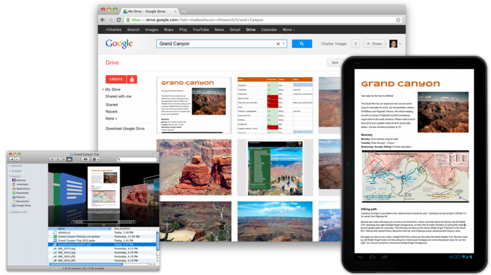 Λανσάρισμα για το Google Drive