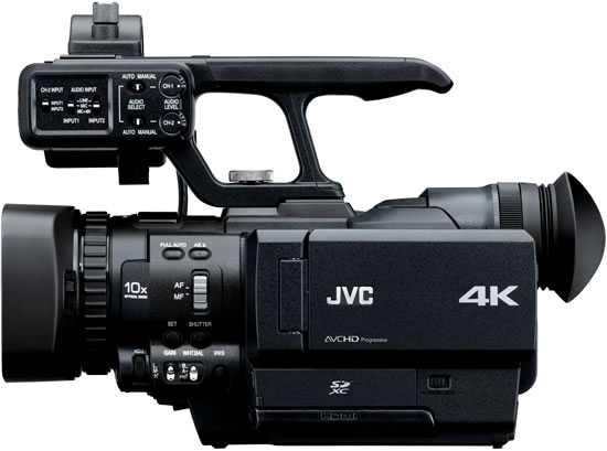 JVC – ανακοινώνει την πρώτη της “handheld 4K camcorder”