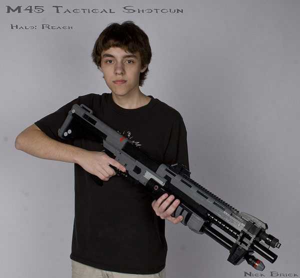 Halo: Reach M45 tactical shotgun – το έφτιαξαν με LEGO…