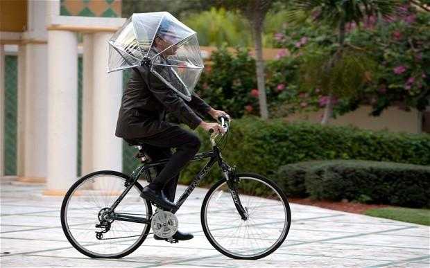 Nubrella – το απόλυτο gadget του ποδηλάτη…