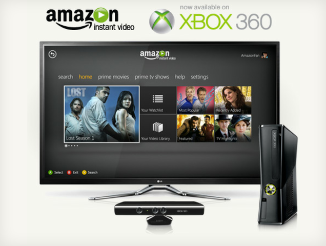 Amazon Instant Video στο Xbox 360