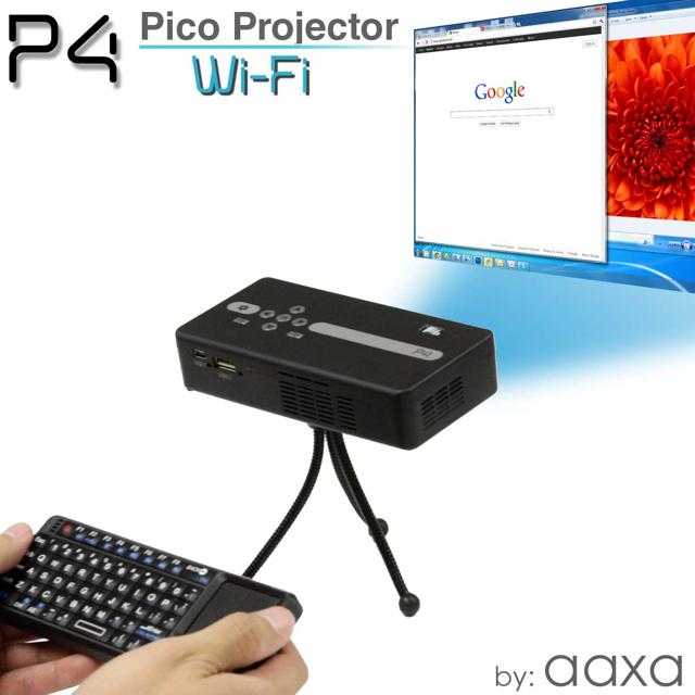 AAXA P4 Wi-Fi Pico Projector