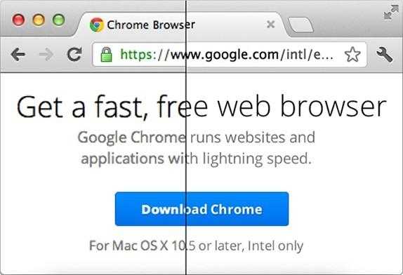 Google – δείχνει έναν high-res Chrome browser…