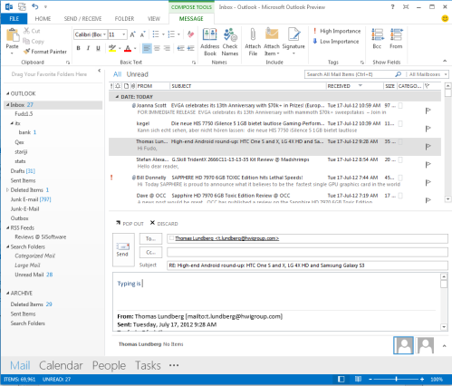 Office 15 preview – είναι εκεί έξω…