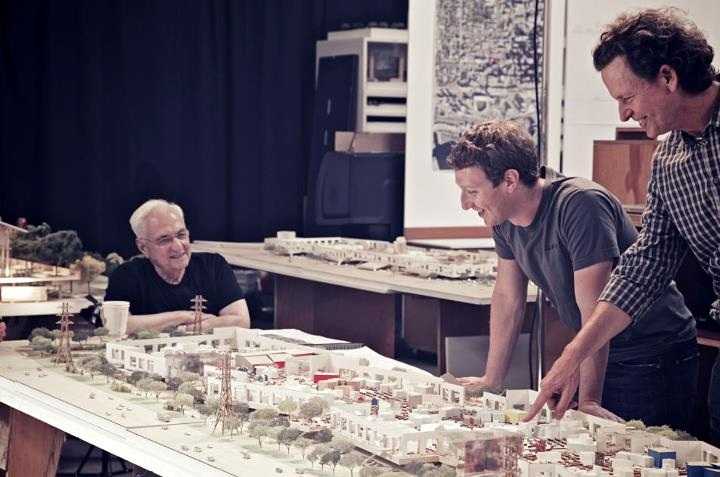Τα νέα γραφεία του Facebook από τον Frank Gehry…