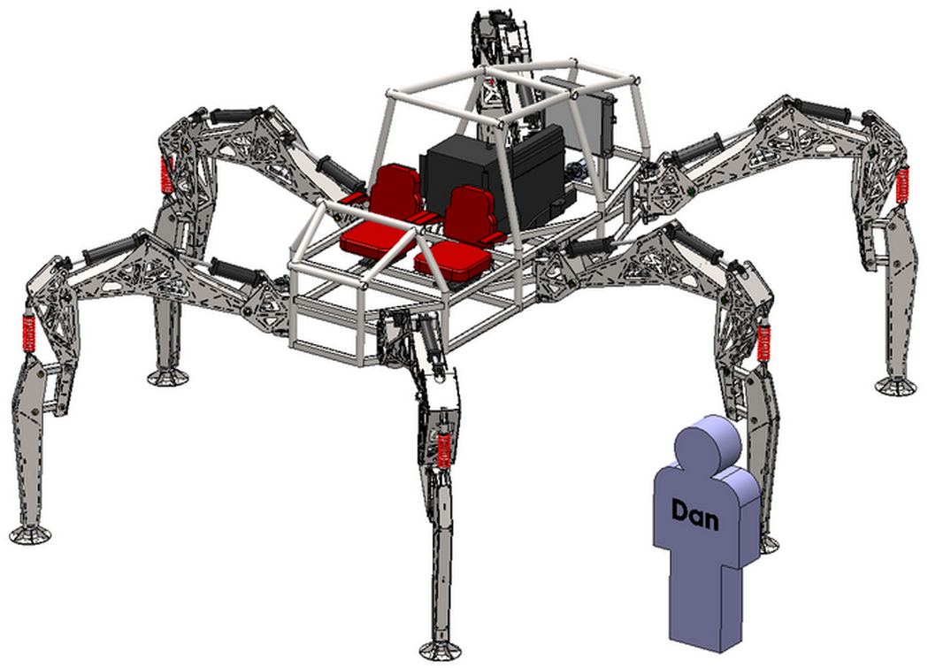 Stompy – ένα τεράστιο ρομπότ γίγαντας με 6 πόδια στο Kickstarter…