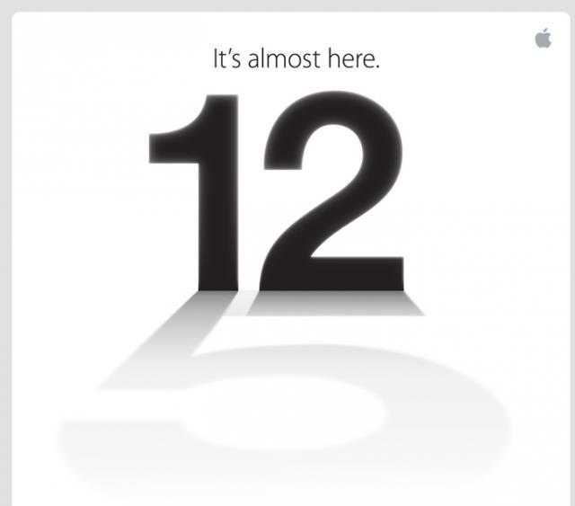 Και επισήμως – το iPhone 5 στις 12 Σεπτέμβρη…