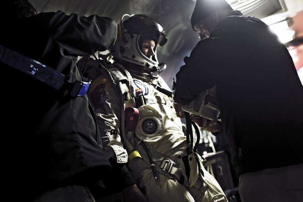 Το άλμα του Felix Baumgartner από το διάστημα…