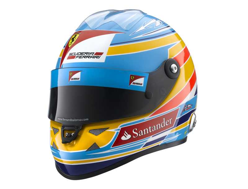 Fernando Alonso 2012 F1 – ένα κράνος replica για εσάς…