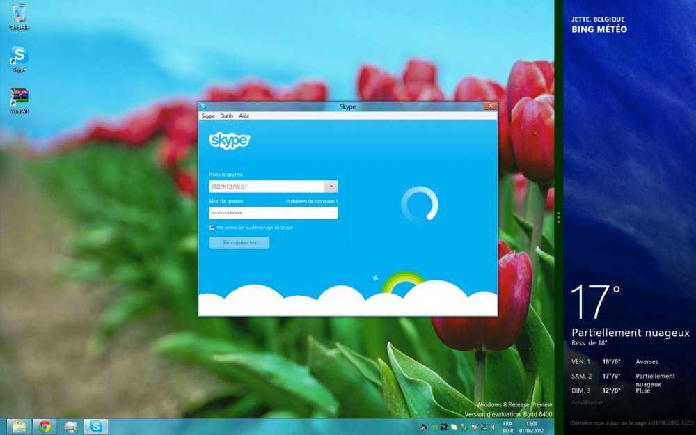 Skype for Windows 8