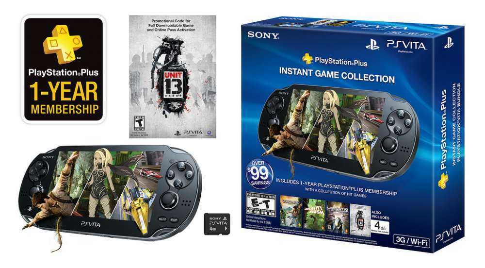 PS Plus Instant Game Collection + PS Vita Bundle