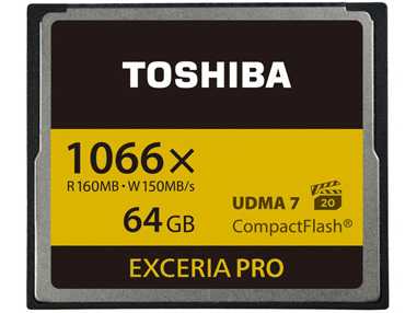 Exceria Pro CompactFlash