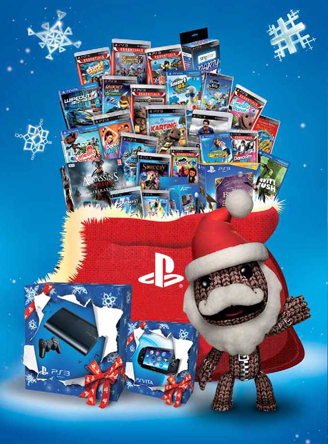Sony gaming – εορταστικές προτάσεις + PlayStation 3, PS Vita και PSP!