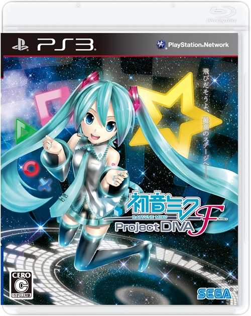 Hatsune Miku Project Diva F  – σε Japanese Box Art