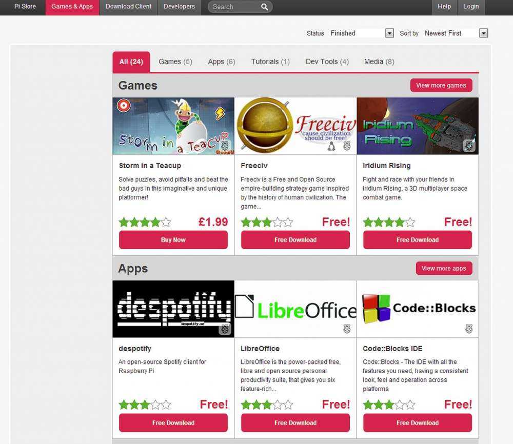 Raspberry Pi – με δικό του app store;
