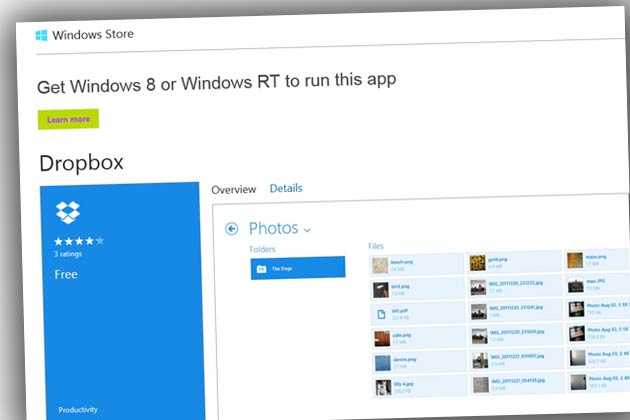 Dropbox For Windows 8