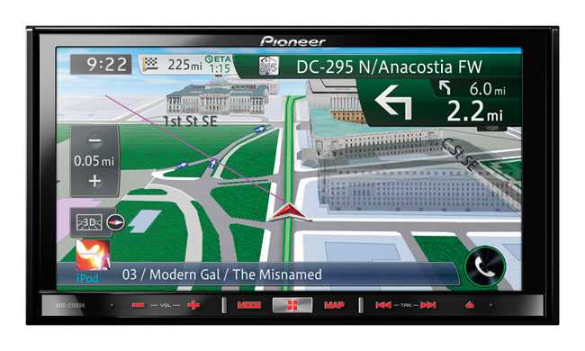 CES 2013 – Pioneer in-Dash Navigation