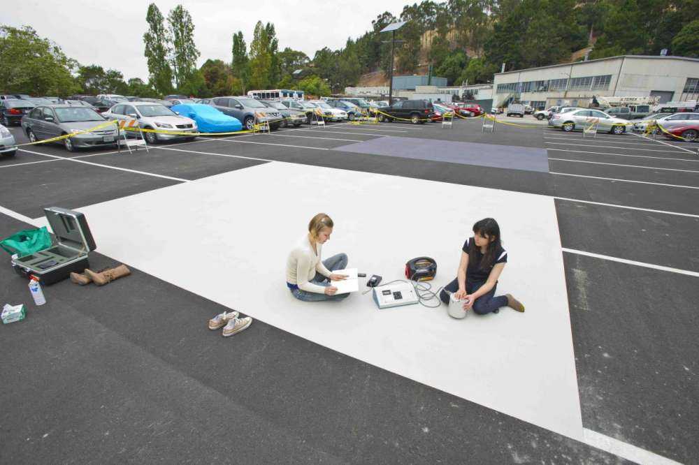 Η βαφή που μειώνει τη θερμοκρασία…