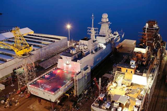 Το έκτο FREMM δια χειρός της Fincantieri Riva Trigoso…