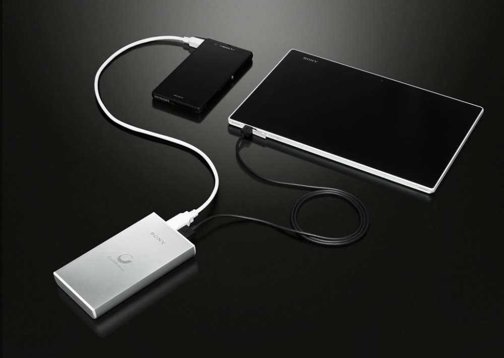 Sony CP-F10LSAVP flat USB portable power supply