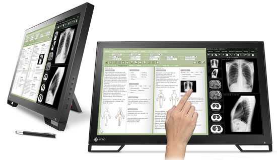 EIZO 23” multitouch clinical monitor