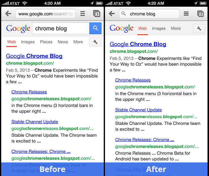 Chrome Updates – και ταχύτερο Browsing…