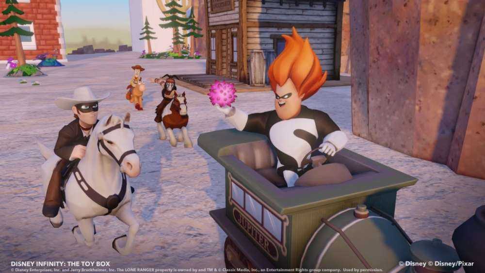 Disney Infinity Lone Ranger Play Set trailer & εικόνες