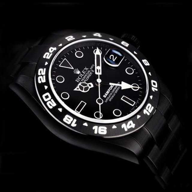 Rolex SE Explorer II Stealth Ghost by Bamford Watch Dept.