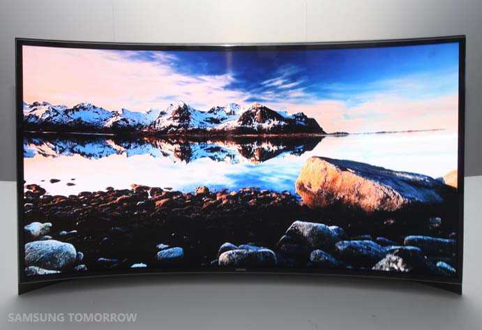 Μια πανάκριβη 55άρα κυρτή OLED HDTV για τη Seoul…
