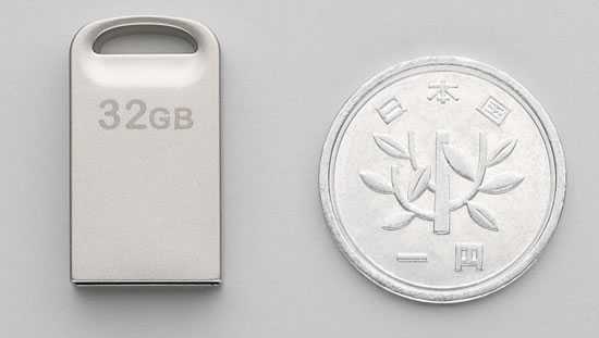 Elecom ultra-compact USB 3.0 flash drive
