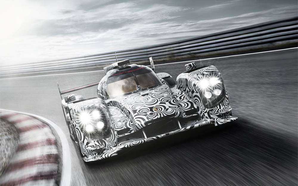 Porsche LMP1 racecar