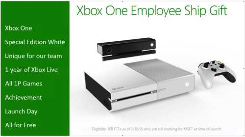 Xbox αποκλειστικό ‘white and silver Xbox One’