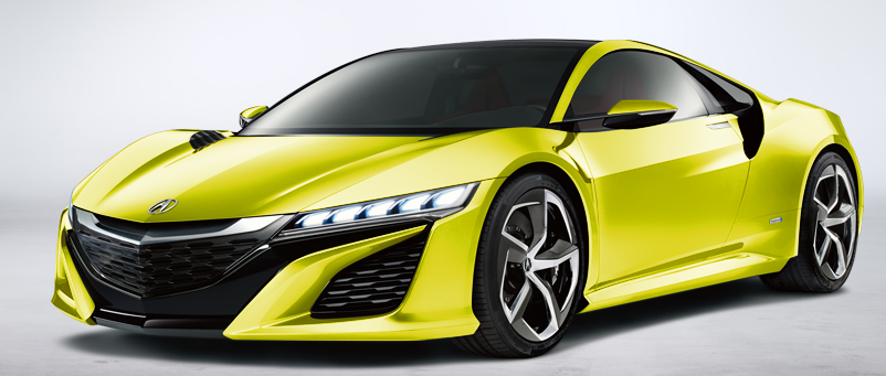 Acura NSX Concept Colorizer