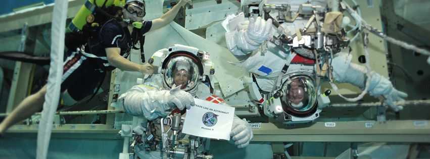 Η γυμναστική των αστροναυτών…