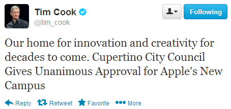 Έγκριση για το διαστημικό Apple Campus…