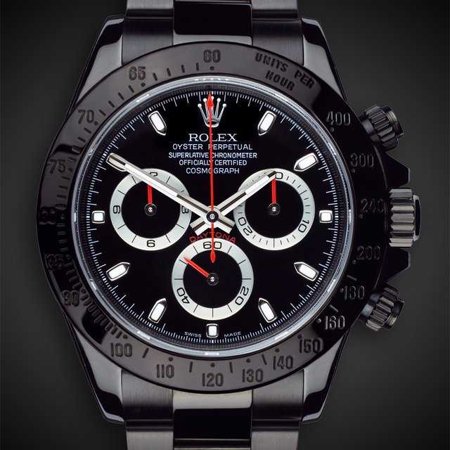 Rolex Daytona Stealth Watch by Titan Black