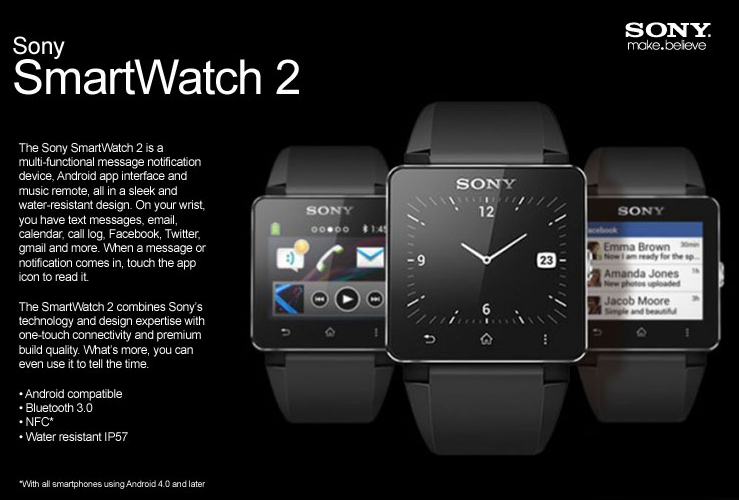 Sony SmartWatch 2 – Μessaging on the move…