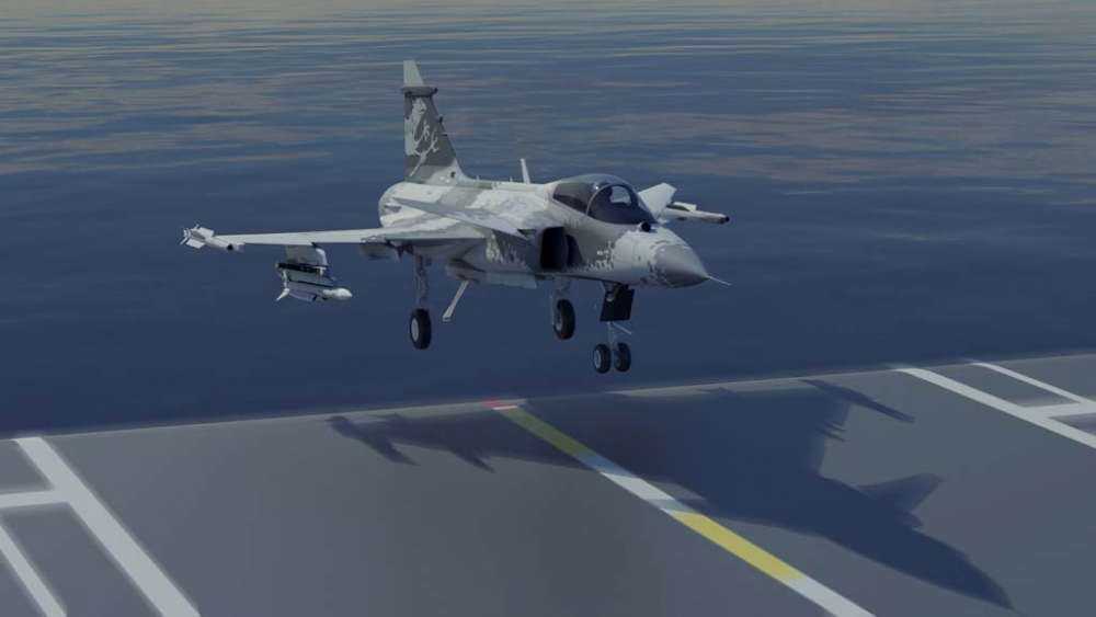 Gripen για αεροπλανοφόρα;