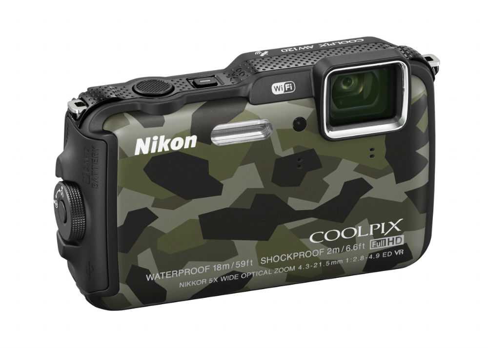Nikon Coolpix AW120 Camo Camera