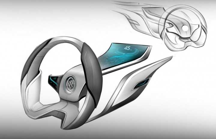 05-Buick-Riviera-Concept-Interior-Design-Sketch-Steering-Wheel-and-Dashboard-01-720x466