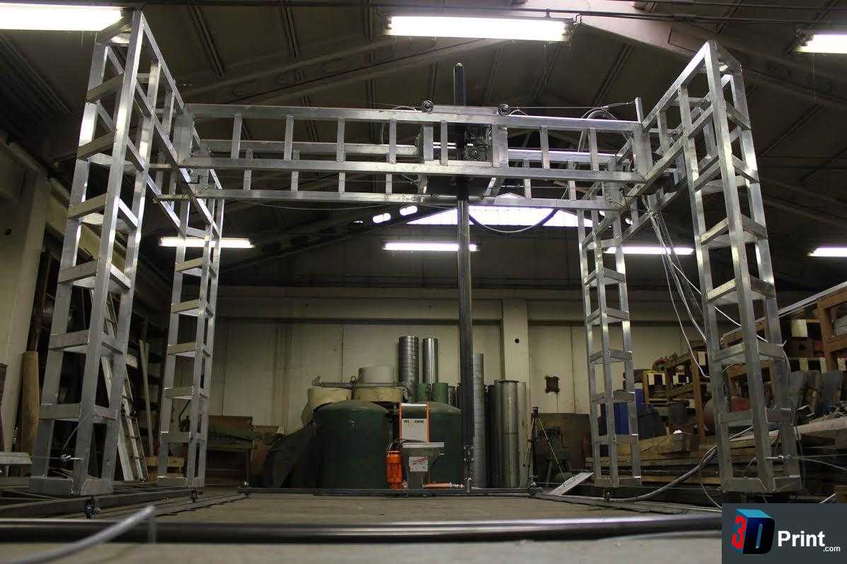 Σπίτι τυπωμένο από εκτυπωτή…