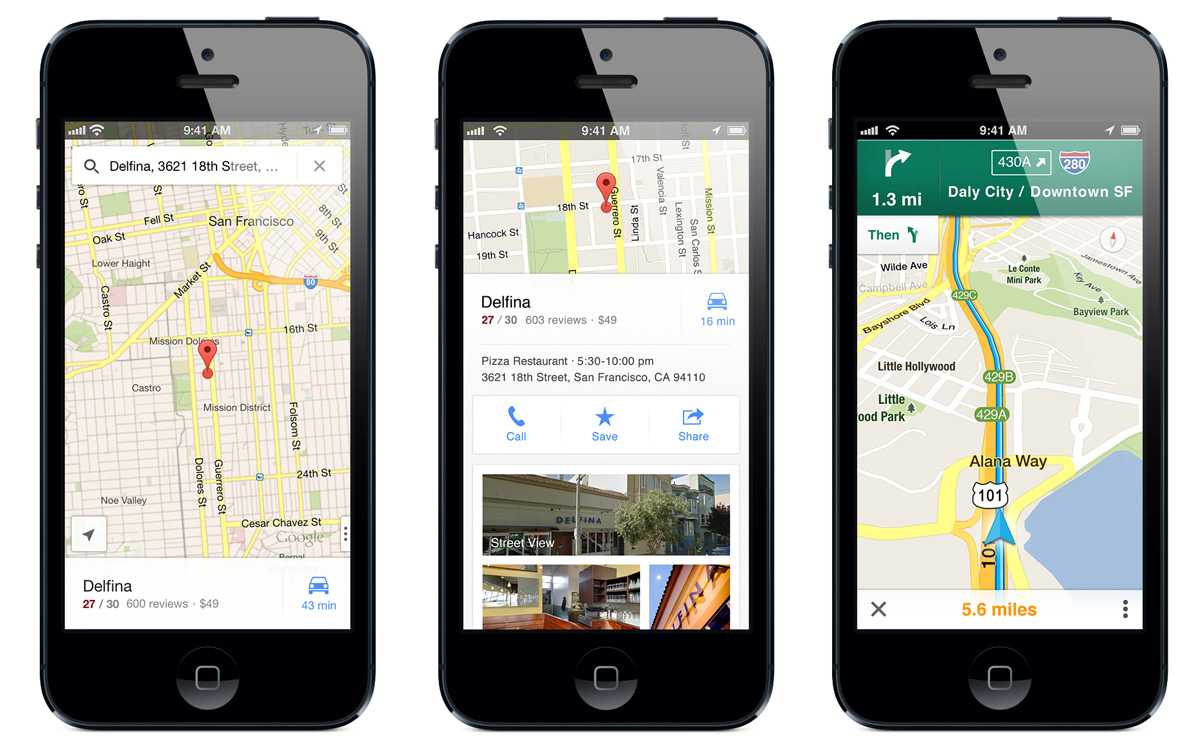 Google Maps 3.0.1 iOS