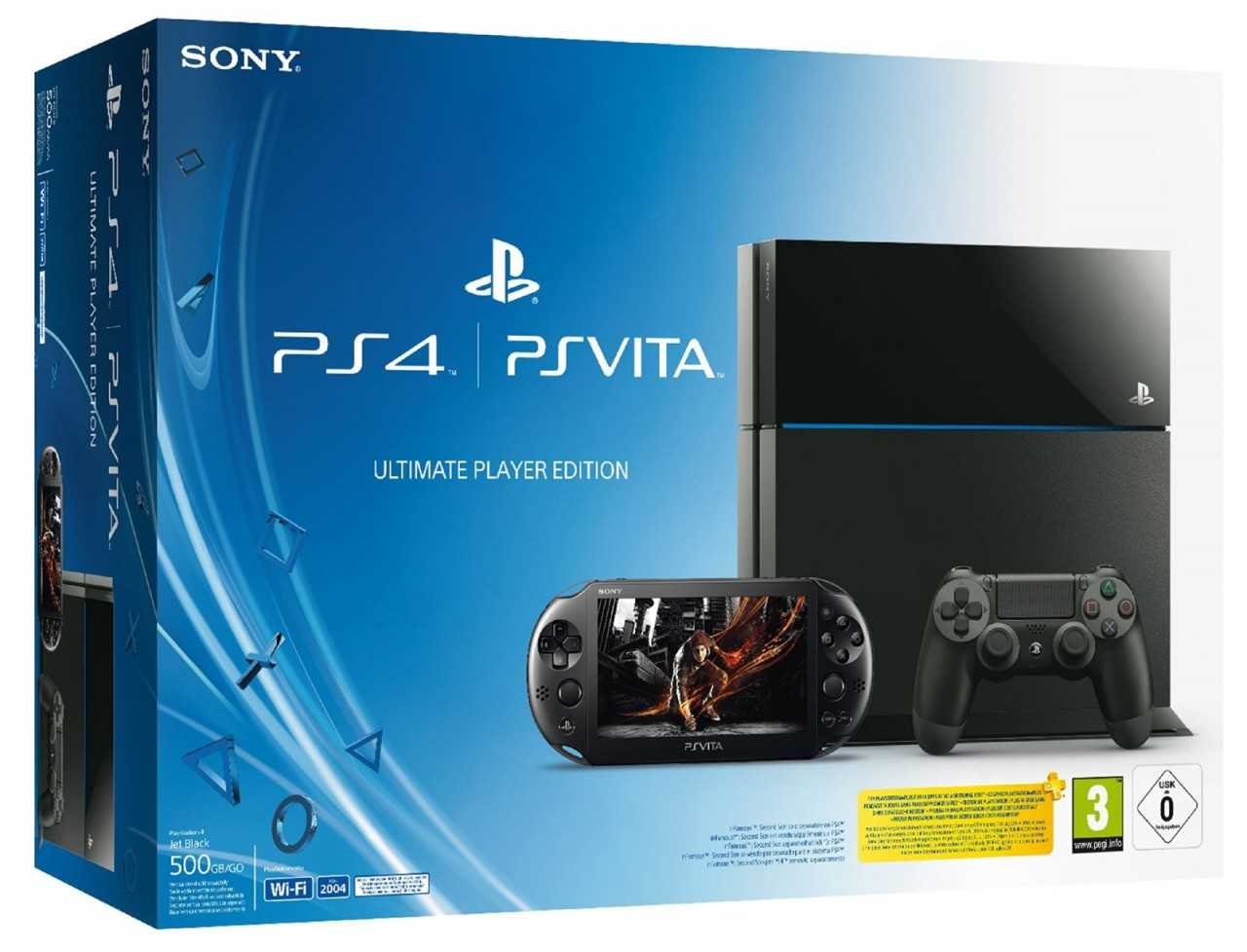 PlayStation 4 + PlayStation Vita bundle;